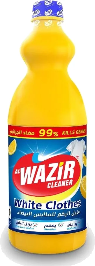 مبيض الوزير للملابس البيضاء 800 مل